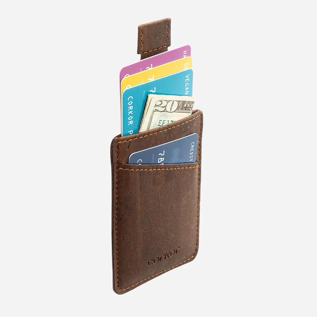 Card Holder Corcho Rfid Anticlonacion Cork Animal Cruelty Free