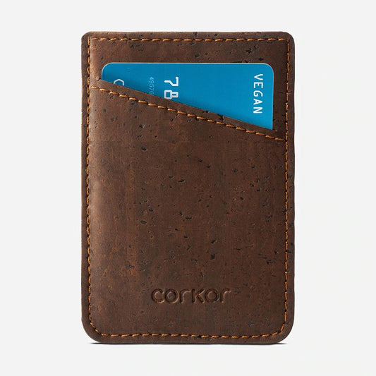 Card Holder Corcho Rfid Anticlonacion Cork Animal Cruelty Free