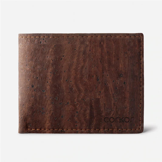 Billetera Corcho Delgada Anticlonacion Animal Cruelty Free